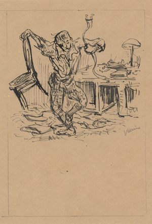Lot 8057, Auction  127, Kubin, Alfred, Zu Hugo von Hofmannstahl Drei Erzählungen 