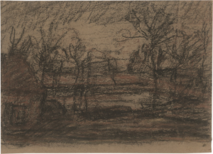 Lot 8080, Auction  127, Modersohn, Otto, Dunkler Tag im Moor