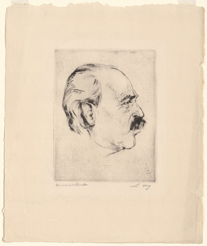 Lot 8117, Auction  127, Struck, Hermann, Portrait Lesser Ury