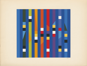 Lot 8150, Auction  127, Agam, Yaacov, Geometrische Komposition