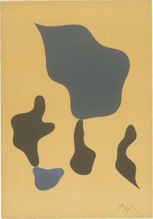 Lot 8160, Auction  127, Arp, Hans, Composition mit fünf Formen