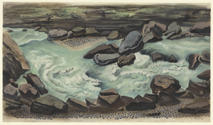 Lot 8181, Auction  127, Breusing, Ima, Steiniges Ufer