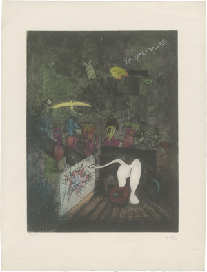 Lot 8265, Auction  127, Matta, Roberto, Bonjour Max Ernst