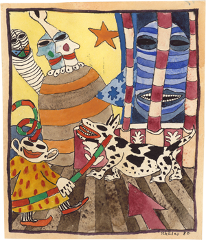 Lot 8283, Auction  127, Schärer, Hans, Zirkusmanege