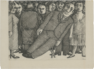 Lot 8299, Auction  127, Topor, Roland, La foule