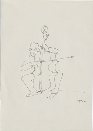 Lot 8304, Auction  127, Ungerer, Tomi, Am Kontrabass