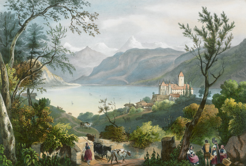 Lot 123, Auction  127, Champin, Elisa-Honorine, Le château de Spietz