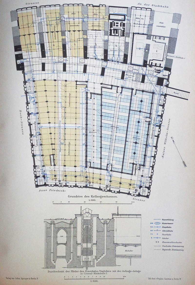 Lot 253, Auction  127, Lindemann, August, Die Markthallen Berlins