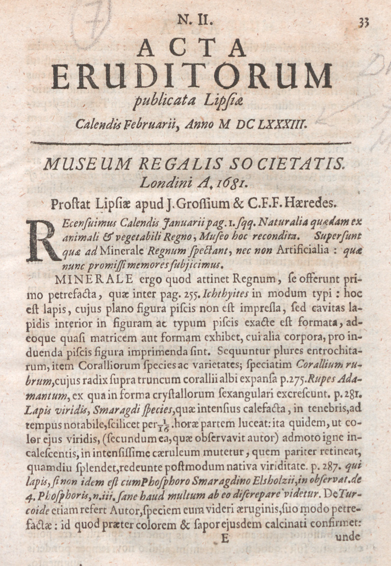 Lot 339, Auction  127, Leibniz, Gottfried Wilhelm von, De vera proportione circuli ad quadratum circumscriptum in numeris rationalibus