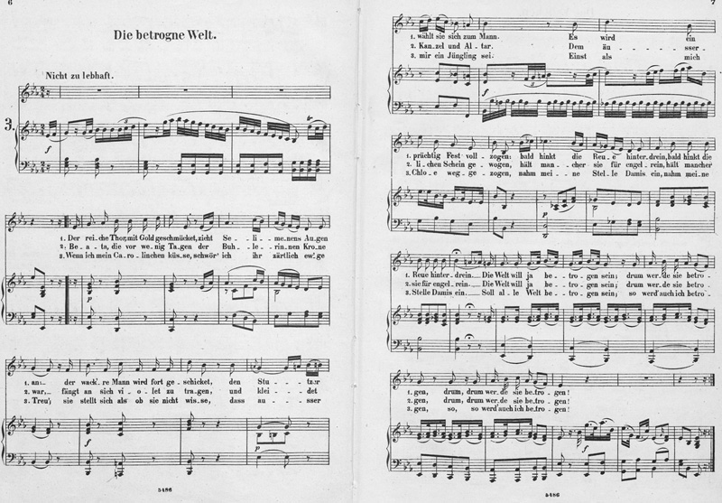 Lot 454, Auction  127, Hensel, Fanny, 4 Notenbände aus dem Besitz seiner Familie. Ca 1840-1870