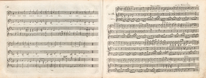 Lot 459, Auction  127, Mozart, Wolfgang Amadeus und Zulehner, Carl, Die Zauberflöte. Clavier-auszug von Carl Zulehner