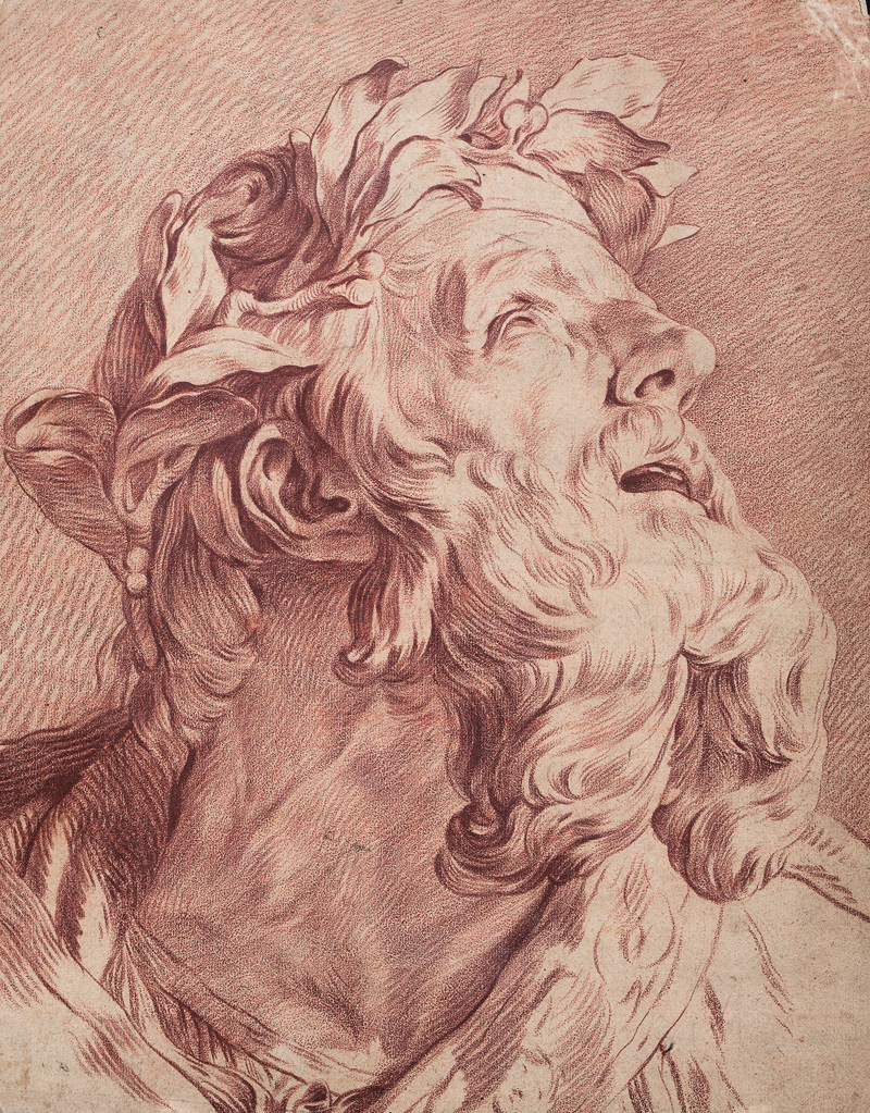 Lot 1269, Auction  127, Antike Studien, Zwei Rötelzeichnungen