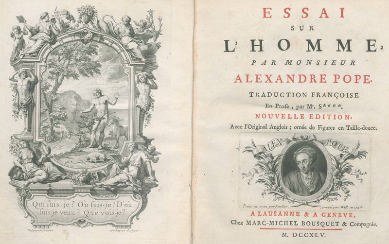 Lot 2131, Auction  127, Pope, Alexander, Essai sur l'homme