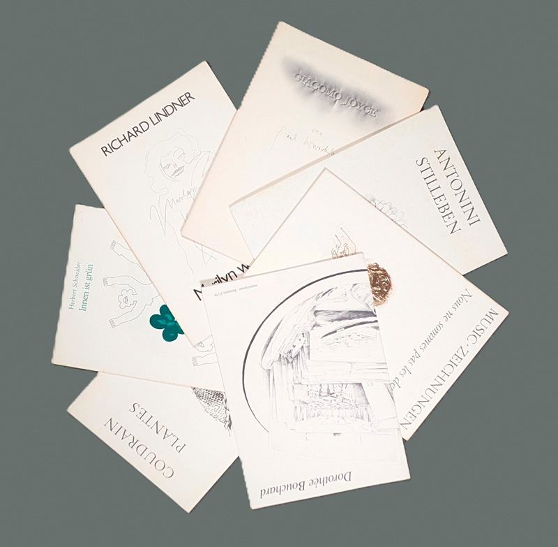 Lot 3191, Auction  127, Konzepte, Sieben Hefte der Reihe