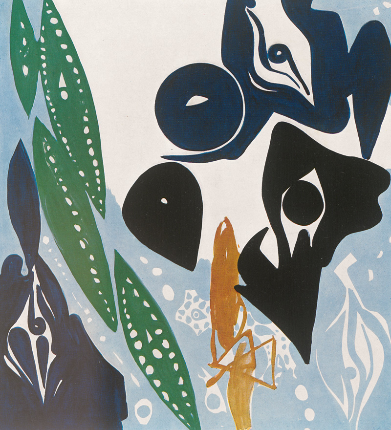 Lot 3247, Auction  127, Nay, Ernst Wilhelm, Bilder und Grau-Aquarelle 1965/66