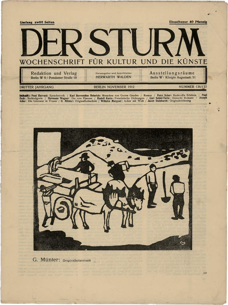 Lot 3327, Auction  127, Sturm, Der, Wochenschrift für Kunst und Kultur