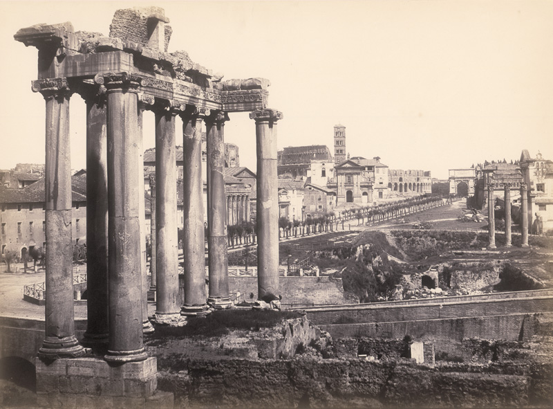 Lot 4010, Auction  127, Anderson, James and Tommaso Cuccioni, Views of the Forum Romanum, the Arches of Titus and Septimius Severus, the Campidoglio, and the Villa Medici