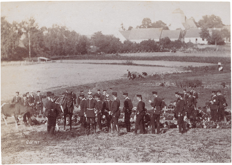 Lot 4013, Auction  127, Anschütz, Ottomar, Imperial Military Maneuvers at Müncheberg / State visit of Umberto I to Berlin 