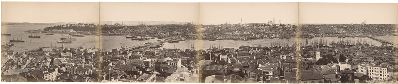 Lot 4054, Auction  127, Constantinople, Panorama of Constantinople from the Galata Tower