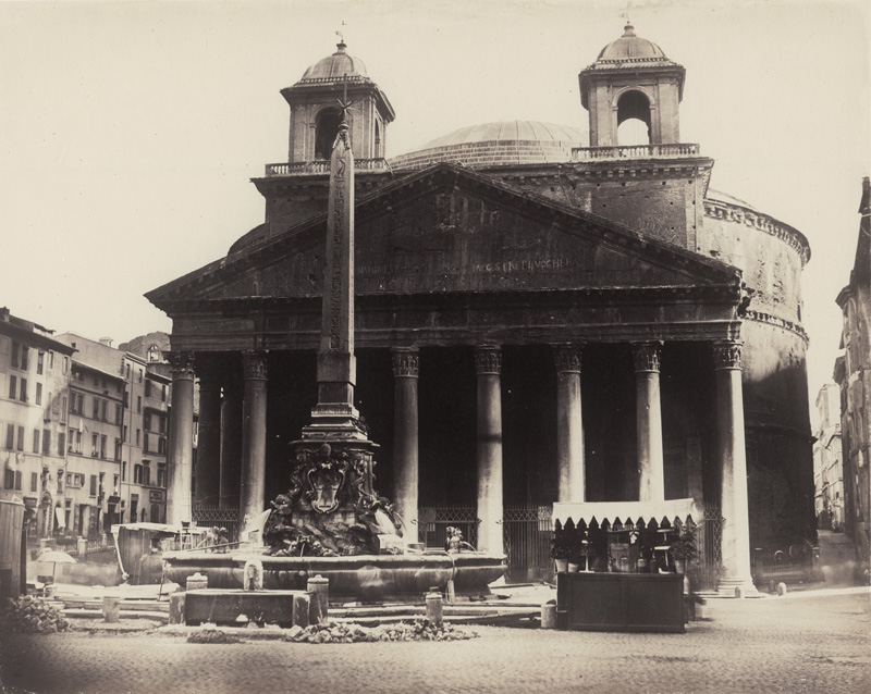 Lot 4088, Auction  127, MacPherson, Robert, View of the Pantheon from the Piazza delle Rotunda
