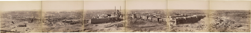 Lot 4114, Auction  127, Sébah, Pascal, Panorama of Cairo