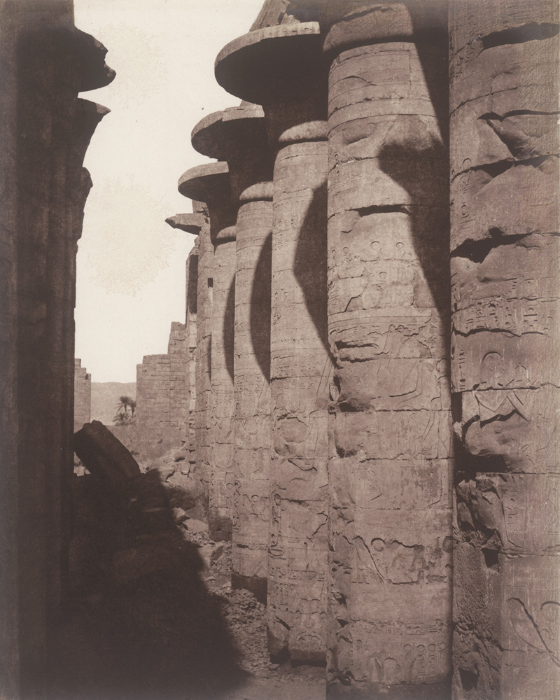 Lot 4120, Auction  127, Teynard, Félix, Karnak (Thèbes). Palais - Salle Hypostyle - Colonnade Centrale Vue du Point J. 