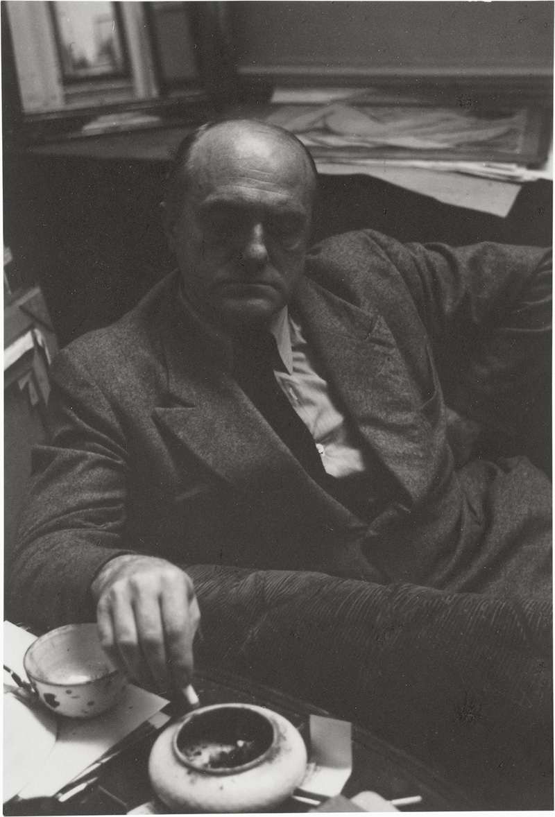 Lot 4168, Auction  127, Fietz, Helga, The artist Max Beckmann (1884-1950) in his studio, Amsterdam
