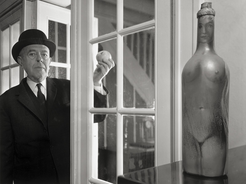 Lot 4174, Auction  127, Frasnay, Daniel, René Magritte at his home in Brussels