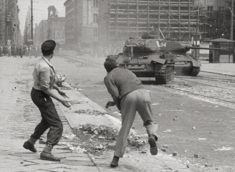 Lot 4175, Auction  127, GDR Uprising June 17, 1953, Uprising East Berlin, Leipziger Straße and Potsdamer Platz. June 17, 1953