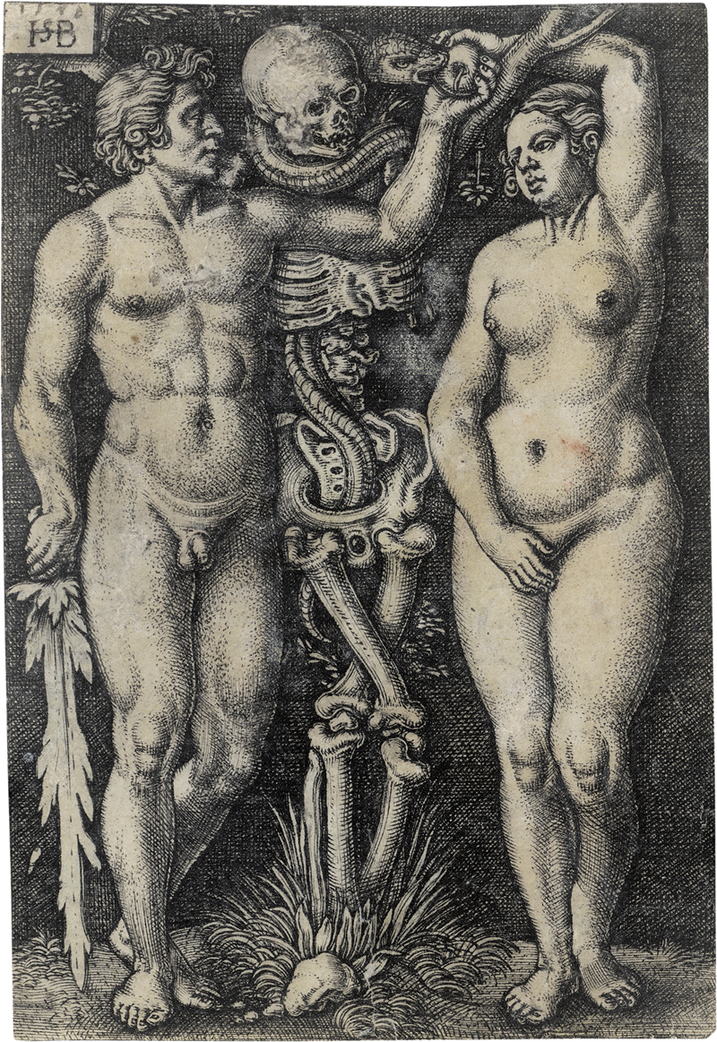 Lot 5011, Auction  127, Beham, Sebald, Adam und Eva