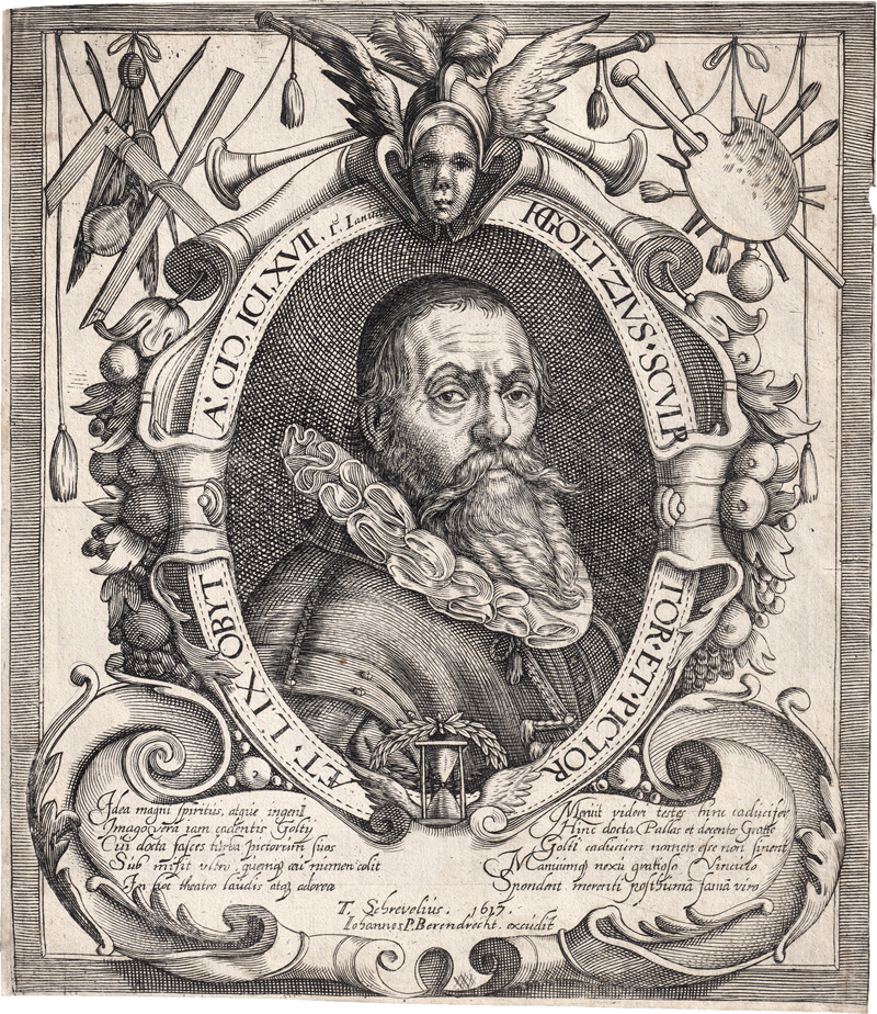 Lot 5020, Auction  127, Berendrecht, Johannes Pietersz., Bildnis Hendrick Goltzius