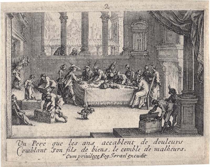 Lot 5042, Auction  127, Callot, Jacques, La vie de l'enfant prodigue