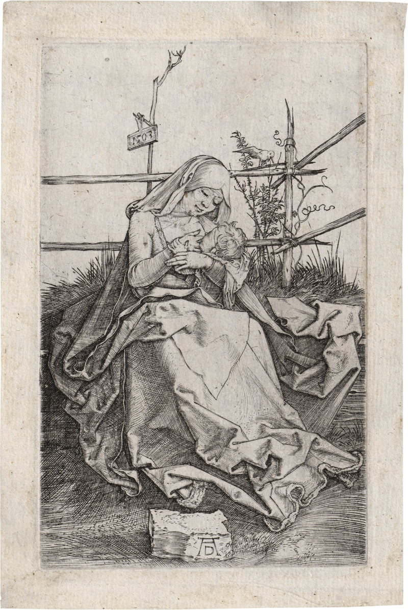 Lot 5064, Auction  127, Dürer, Albrecht, Maria auf der Rasenbank