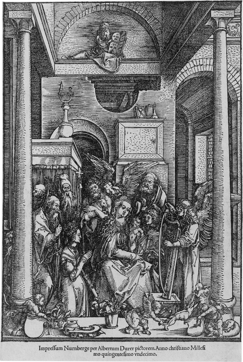 Lot 5100, Auction  127, Dürer, Albrecht, Mariens Verehrung