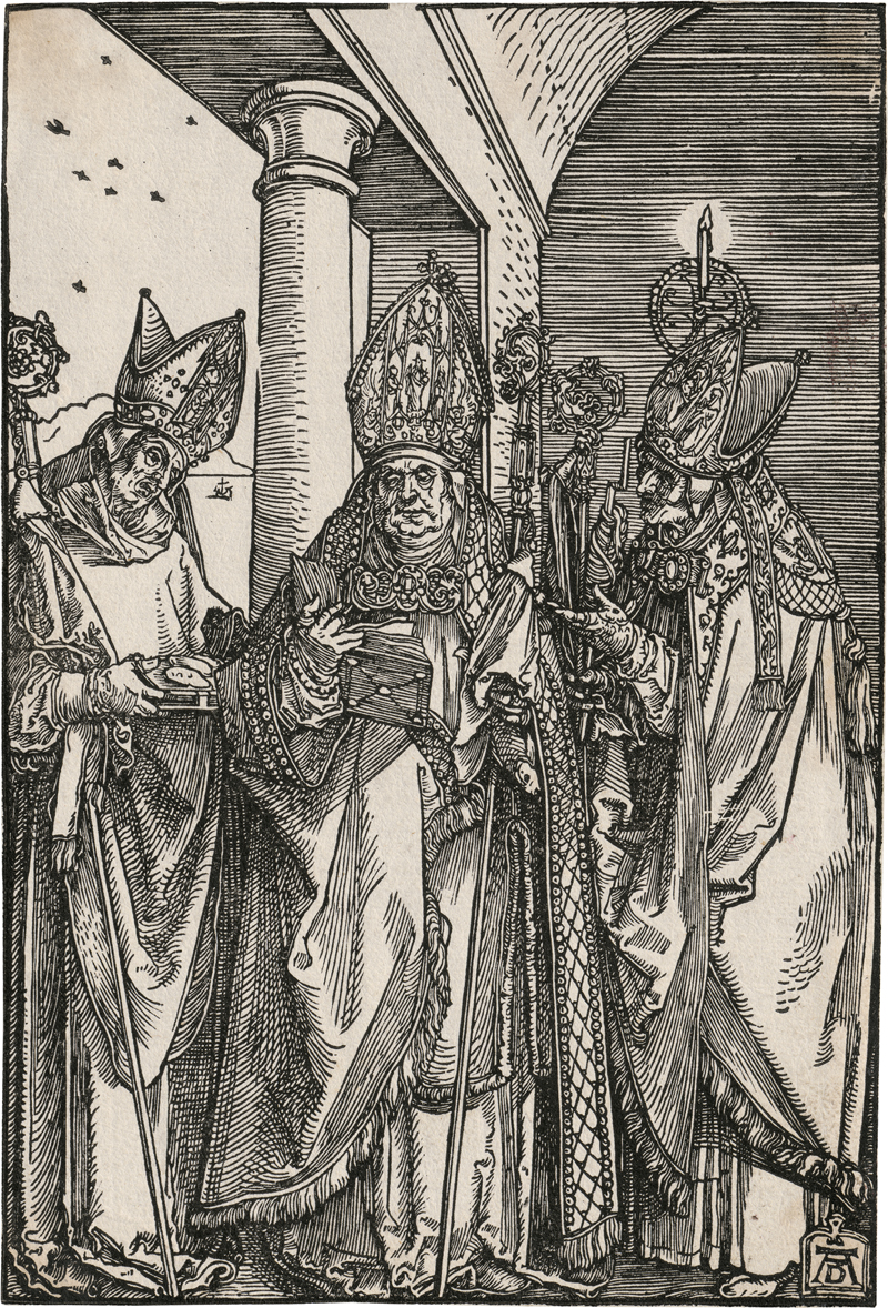 Lot 5103, Auction  127, Dürer, Albrecht, Die drei Bischöfe