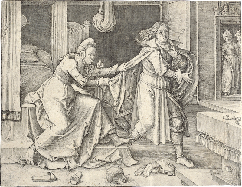 Lot 5140, Auction  127, Leyden, Lucas van, Joseph und Potiphars Weib