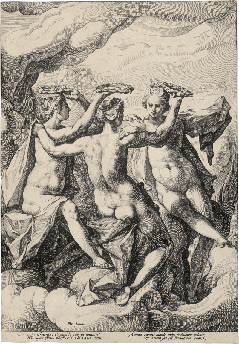 Lot 5151, Auction  127, Matham, Jacob, Die drei Grazien