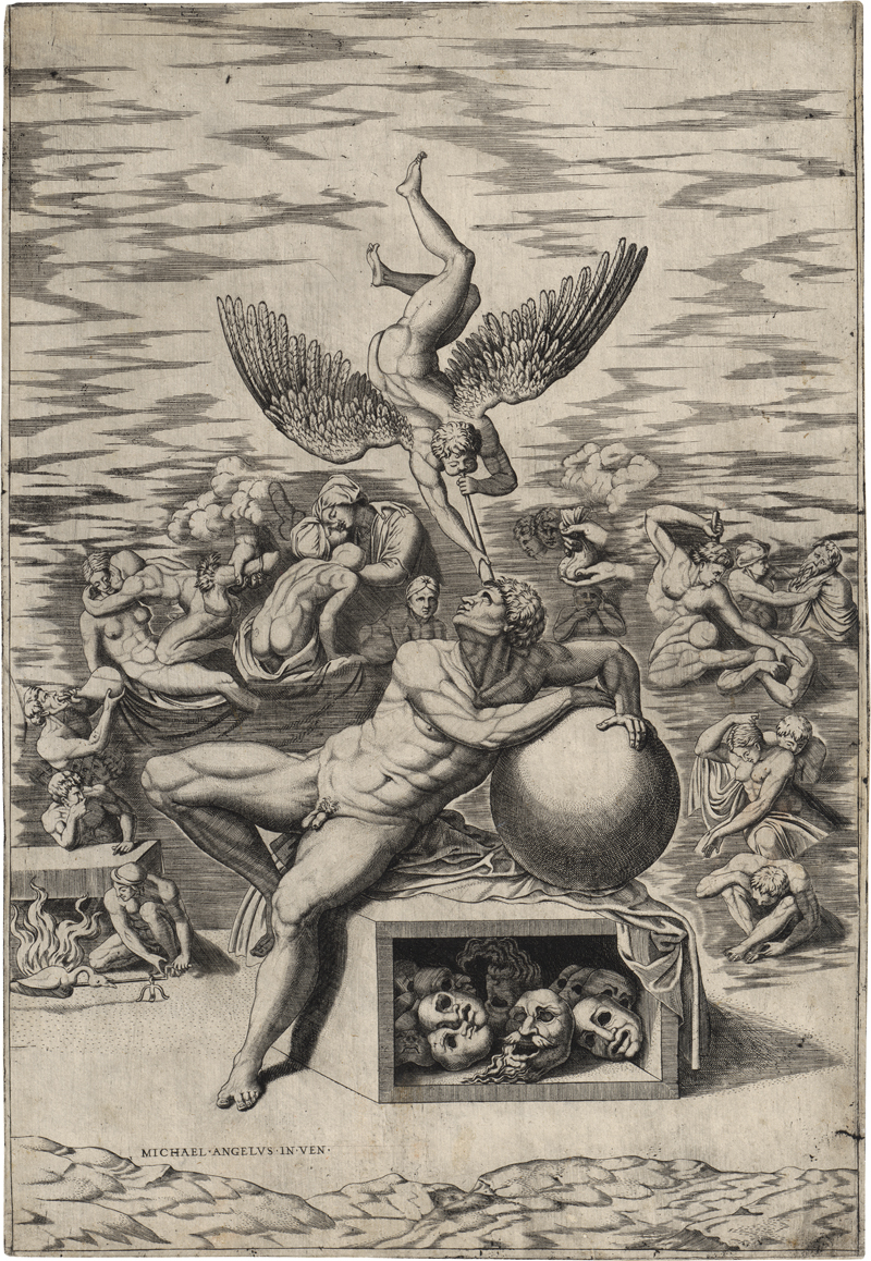 Lot 5161, Auction  127, Michelangelo - nach, Der Traum des menschlichen Lebens