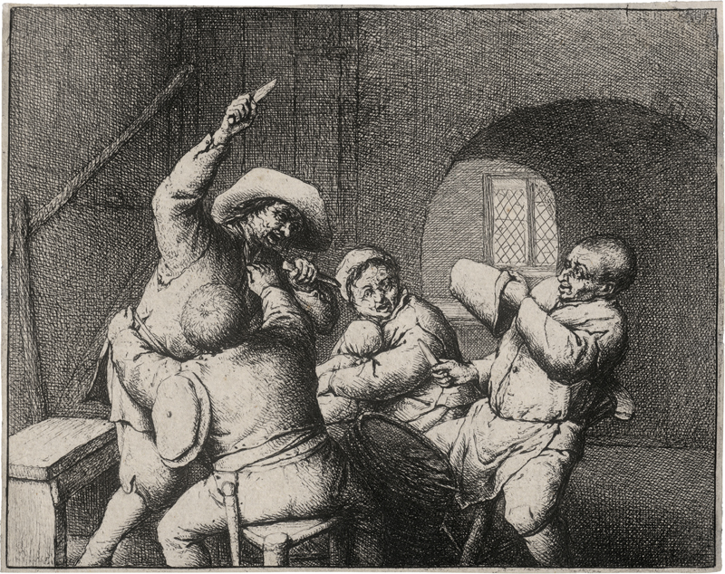 Lot 5175, Auction  127, Ostade, Adriaen van, Der Messerkampf