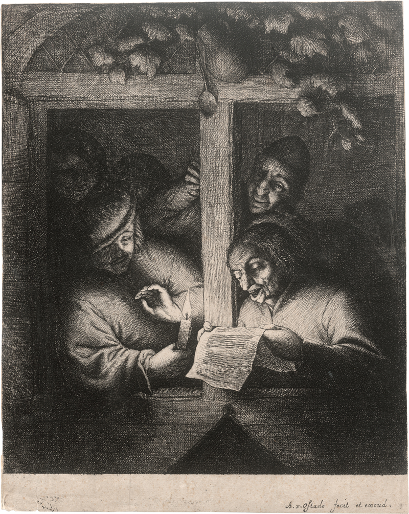 Lot 5176, Auction  127, Ostade, Adriaen van, Die Sänger am Fenster