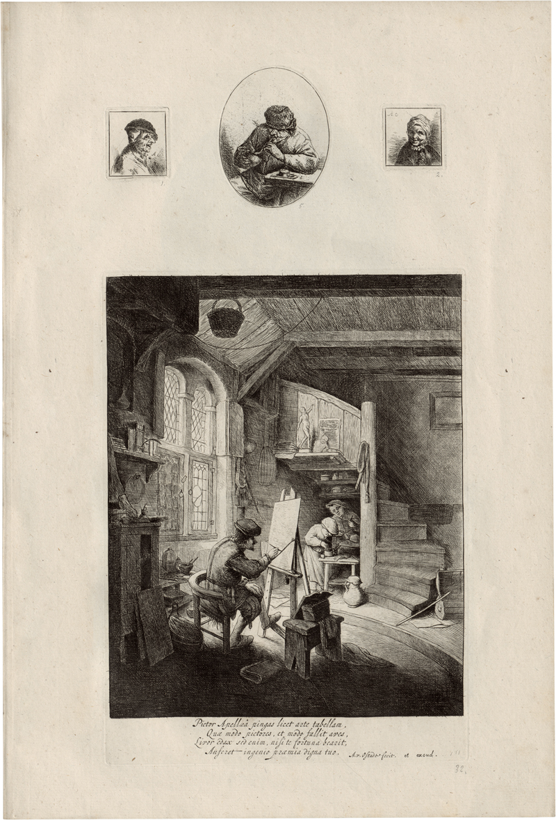 Lot 5182, Auction  127, Ostade, Adriaen van, Das graphische Werk 