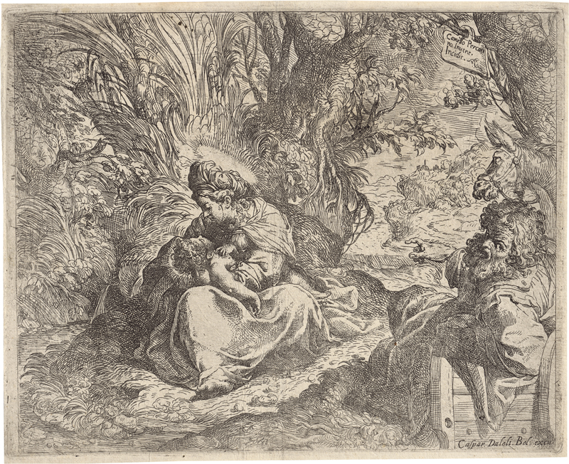 Lot 5191, Auction  127, Procaccini, Camillo, Die Ruhe auf der Flucht nach Ägypten