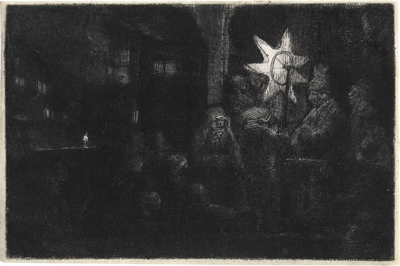 Lot 5202, Auction  127, Rembrandt Harmensz. van Rijn, Dreikönigsabend: ein Nachtstück