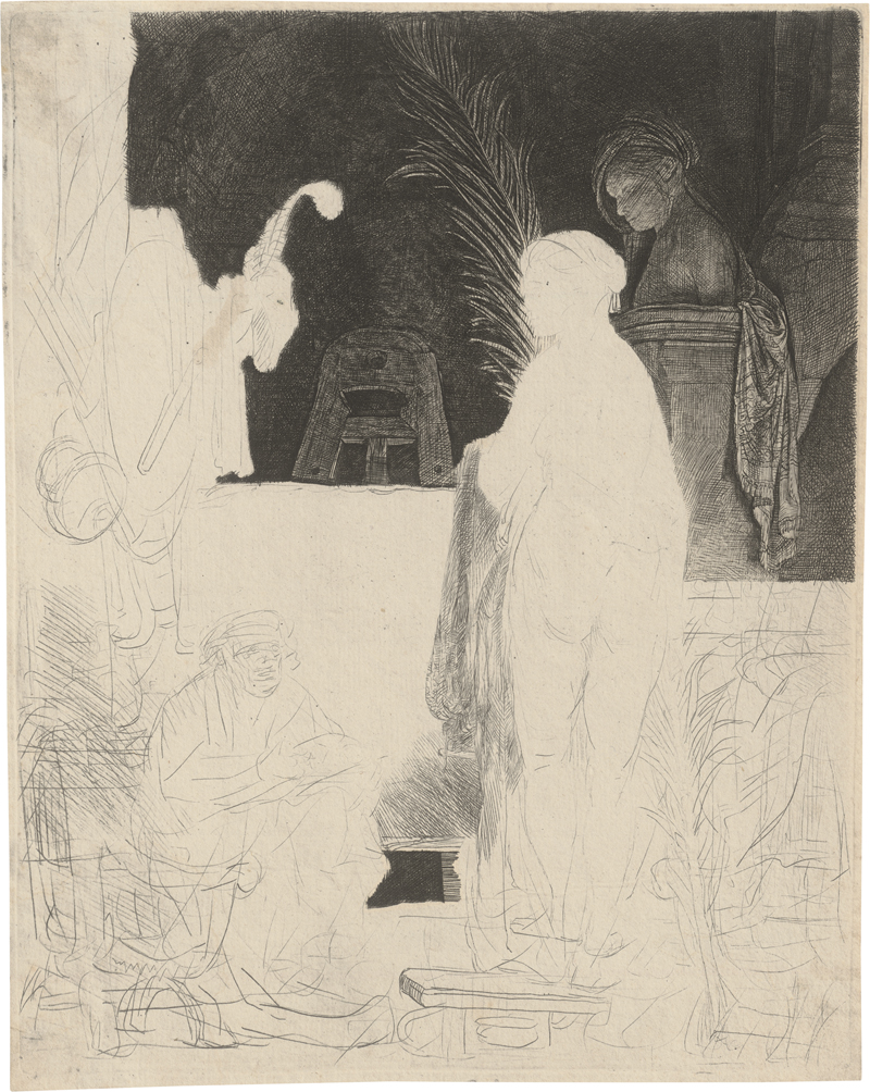 Lot 5204, Auction  127, Rembrandt Harmensz. van Rijn, Der Zeichner nach dem Modell