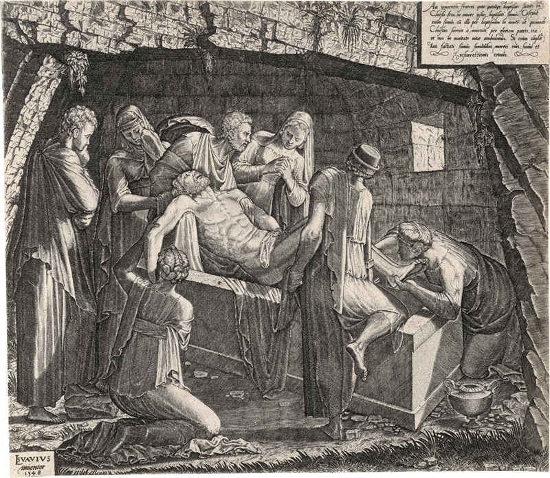 Lot 5232, Auction  127, Suavius, Lambert, Die Grablegung 