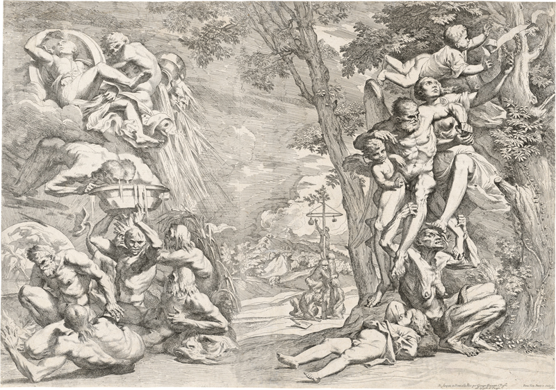 Lot 5235, Auction  127, Testa, Pietro, Die Allegorie des Winters