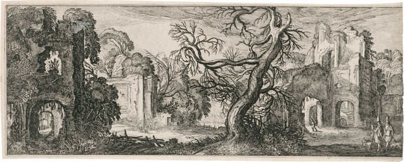 Lot 5239, Auction  127, Velde II, Jan van de, Die Folge der Landschaften und Ruinen