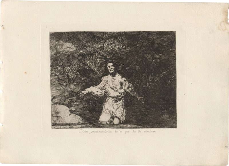 Lot 5273, Auction  127, Goya, Francisco de, Tristes presentimientos de lo que ha de acontecer
