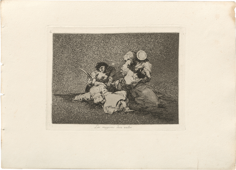 Lot 5274, Auction  127, Goya, Francisco de, Las mugeres dan valor