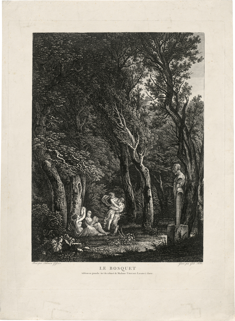 Lot 5283, Auction  127, Kolbe, Carl Wilhelm, Le Bosquet